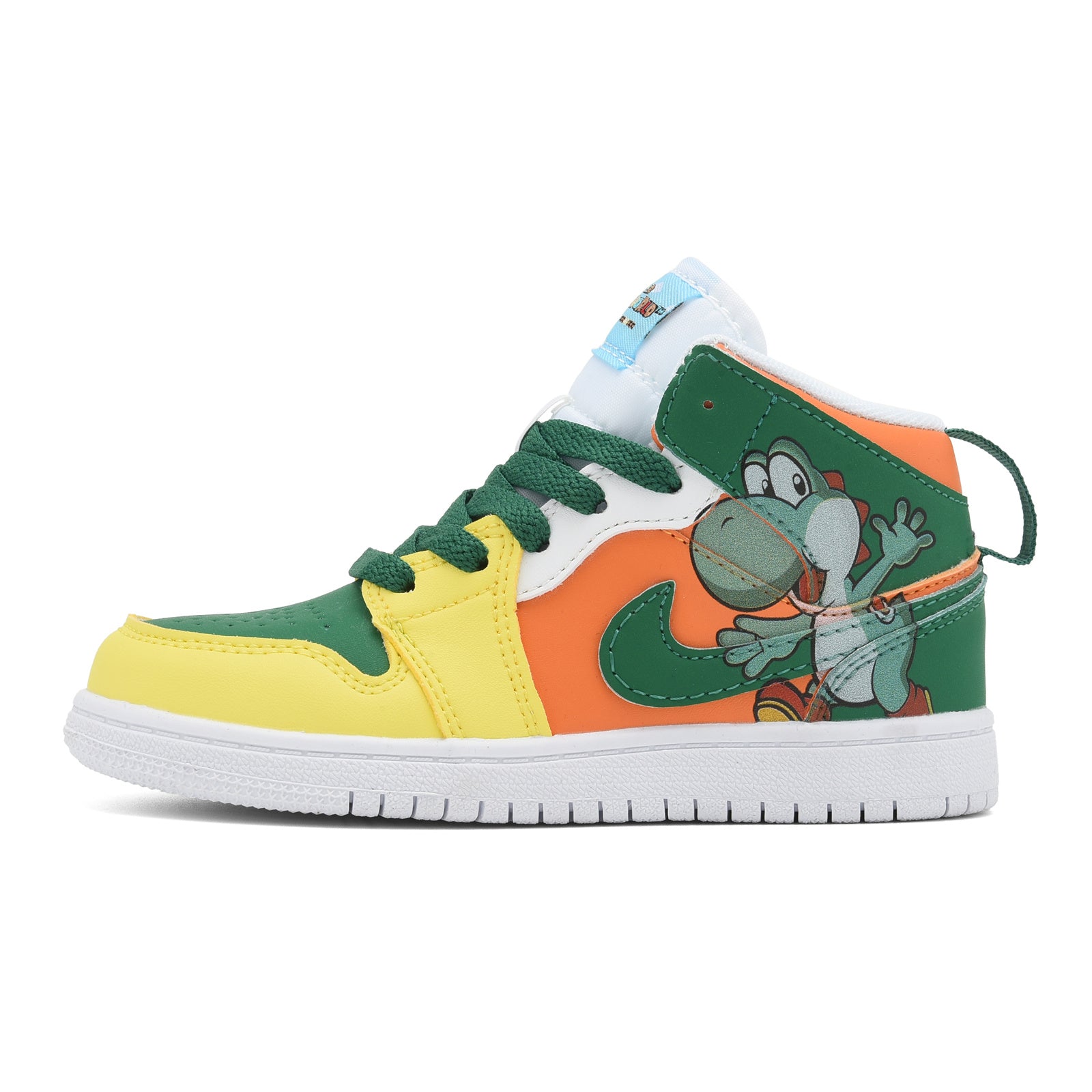 AJ-127" yellow, orange, green"