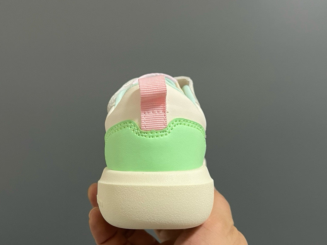 Adidas Little Dragon joint Velcro children's shoes" cream"