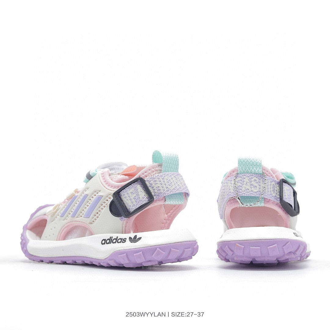 Adidas Altaswim 2.0 Summer Casual Children's Sandals" white, pink, purple"