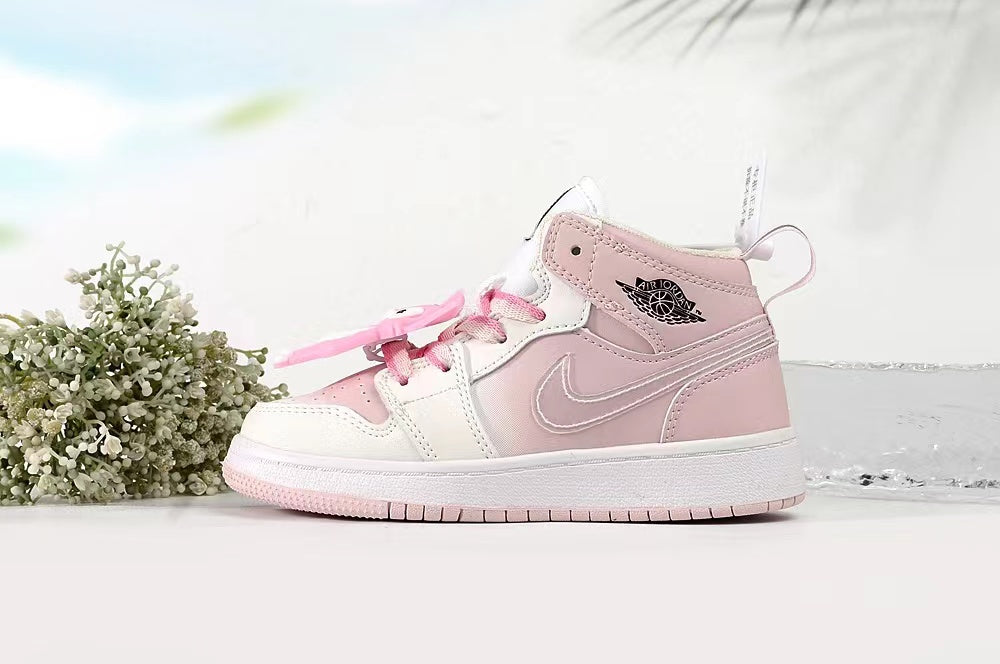 Joe 1AJ1 slip-on shoes for children" white, rose"
