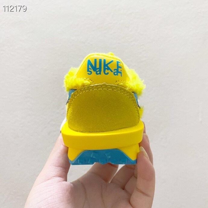 Nike Waffle Casual Jogging Shoes Deconstructed Double Hook" yellow"