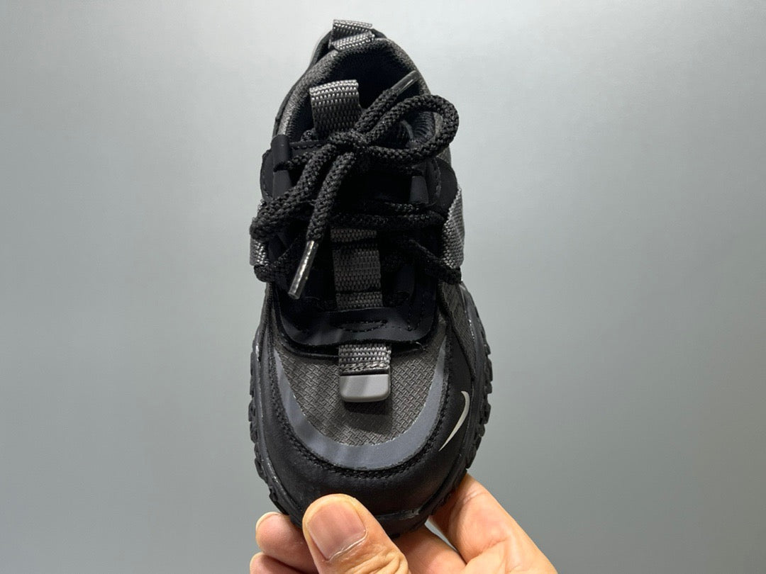 Nike's new tire-soled Velcro children's shoes " black"
