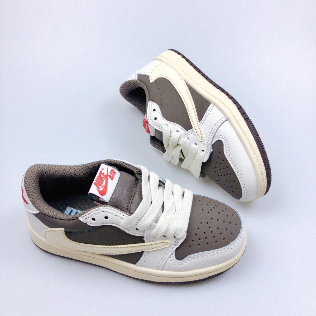 Jordan low-top reverse hook black warrior" brown,cream"