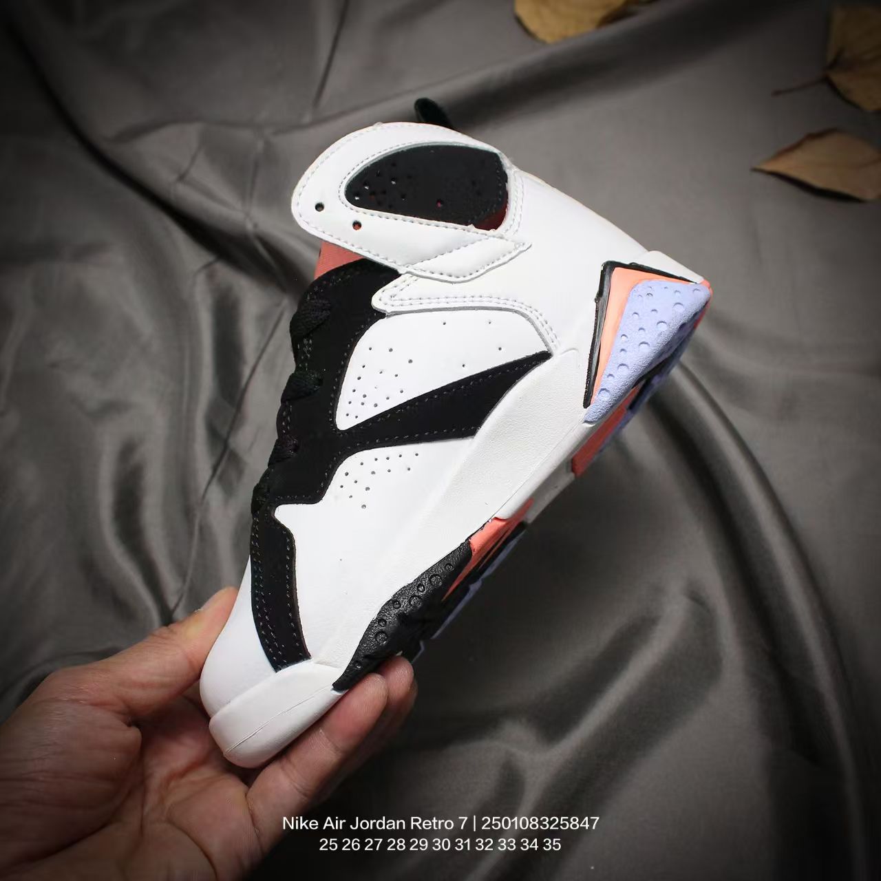 Joe 7 children's shoes" white, Pink"