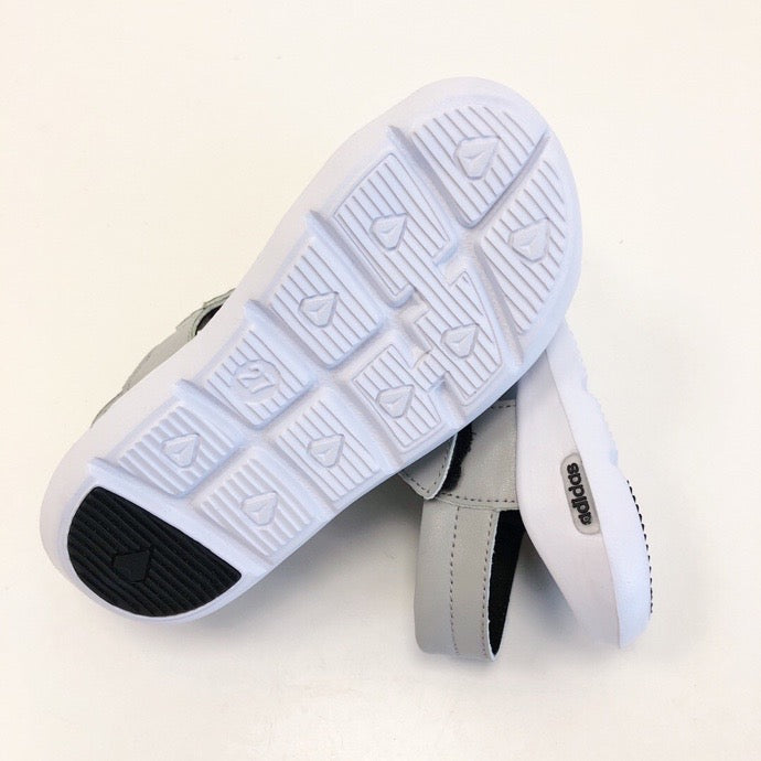 Adidas full leather bread head sandals" gray"