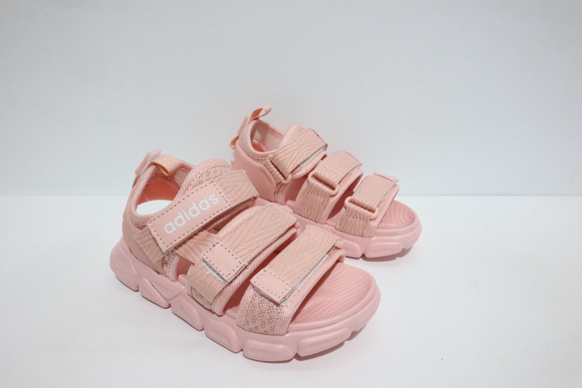 Adidas three velcro sandals "pink"