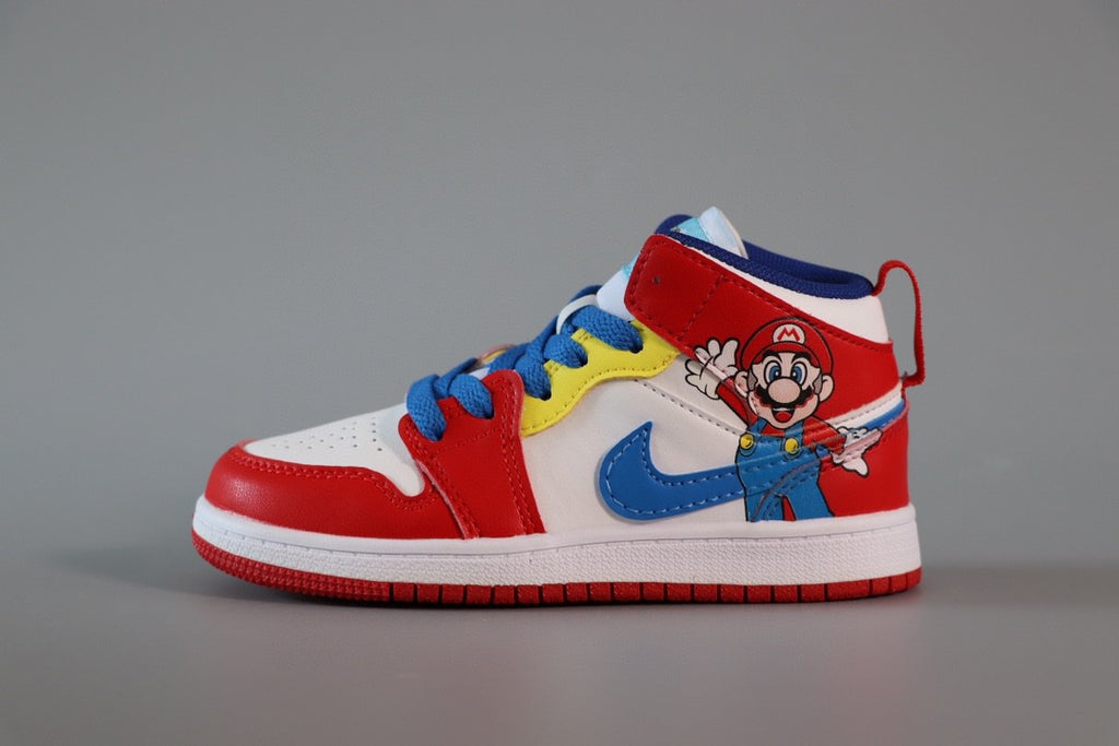 Jordan Air Jordan 1 Super Mario" red"