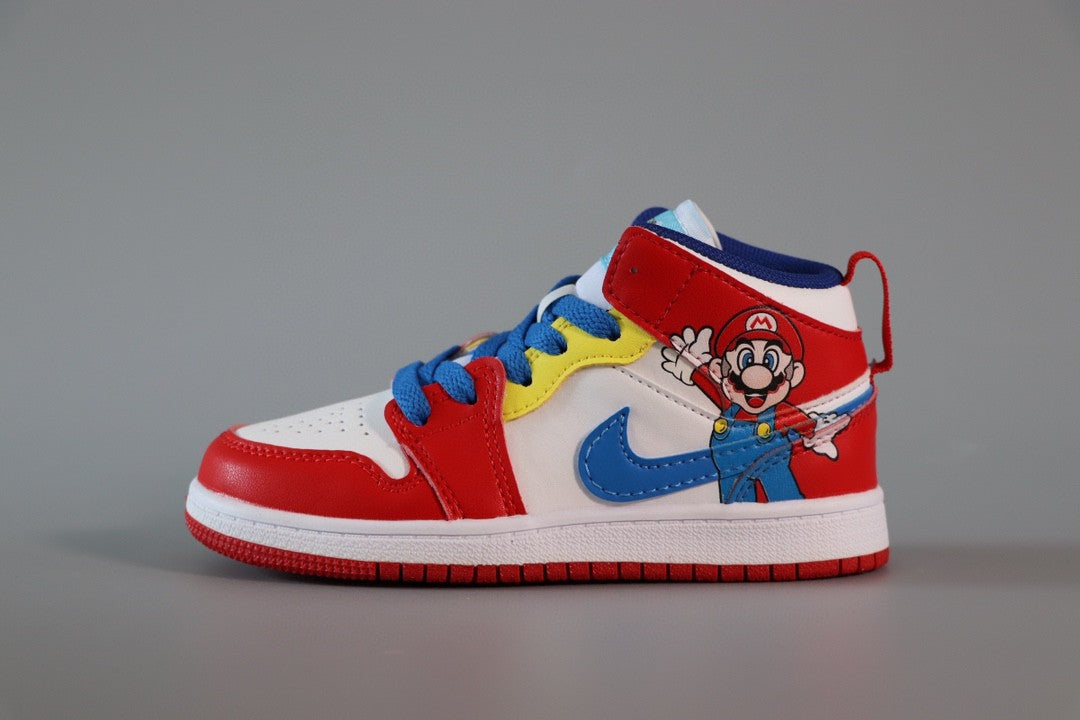 Jordan Air Jordan 1 Super Mario" red"