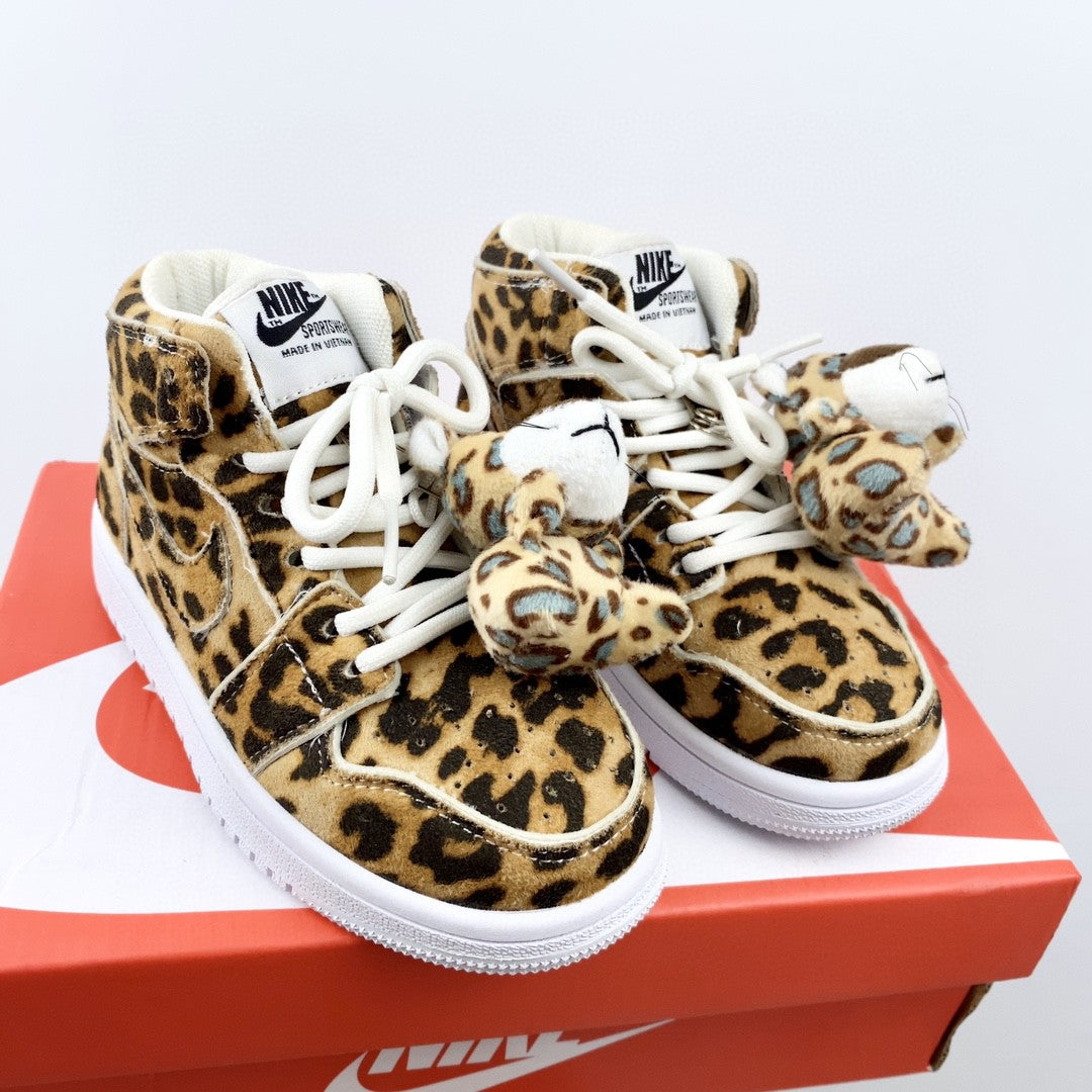 Joe 1 low-top hook series children's shoes" brown, black"