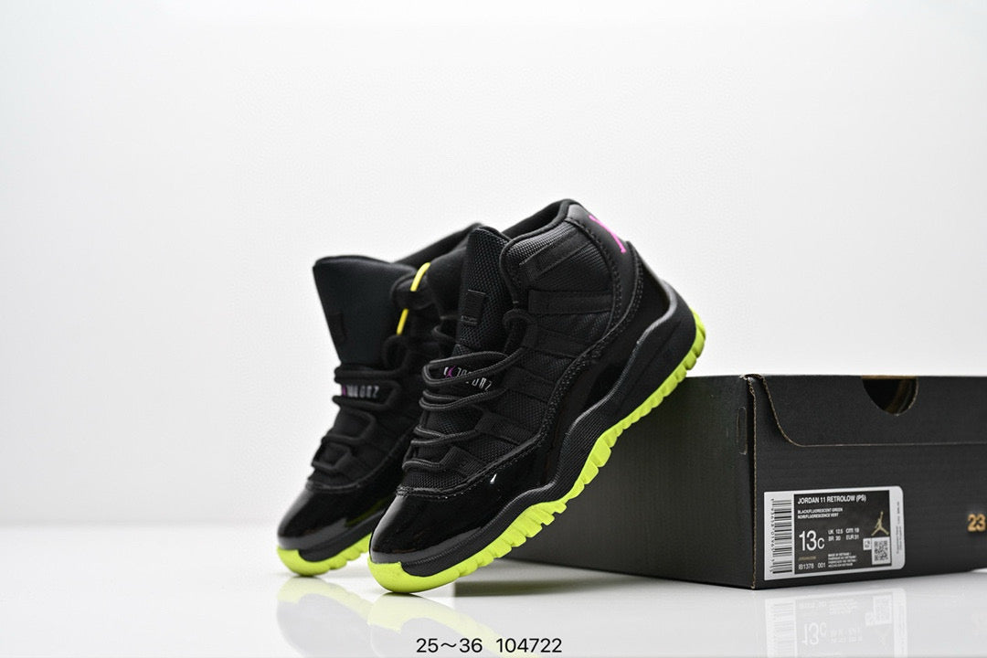 Joe 11 high-top high-quality children's shoes" basketball" black"