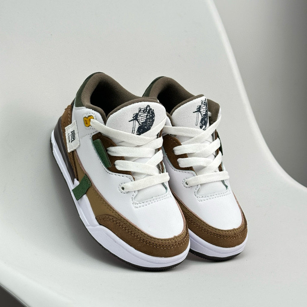 Jordan 3 children's shoes" white, brown"