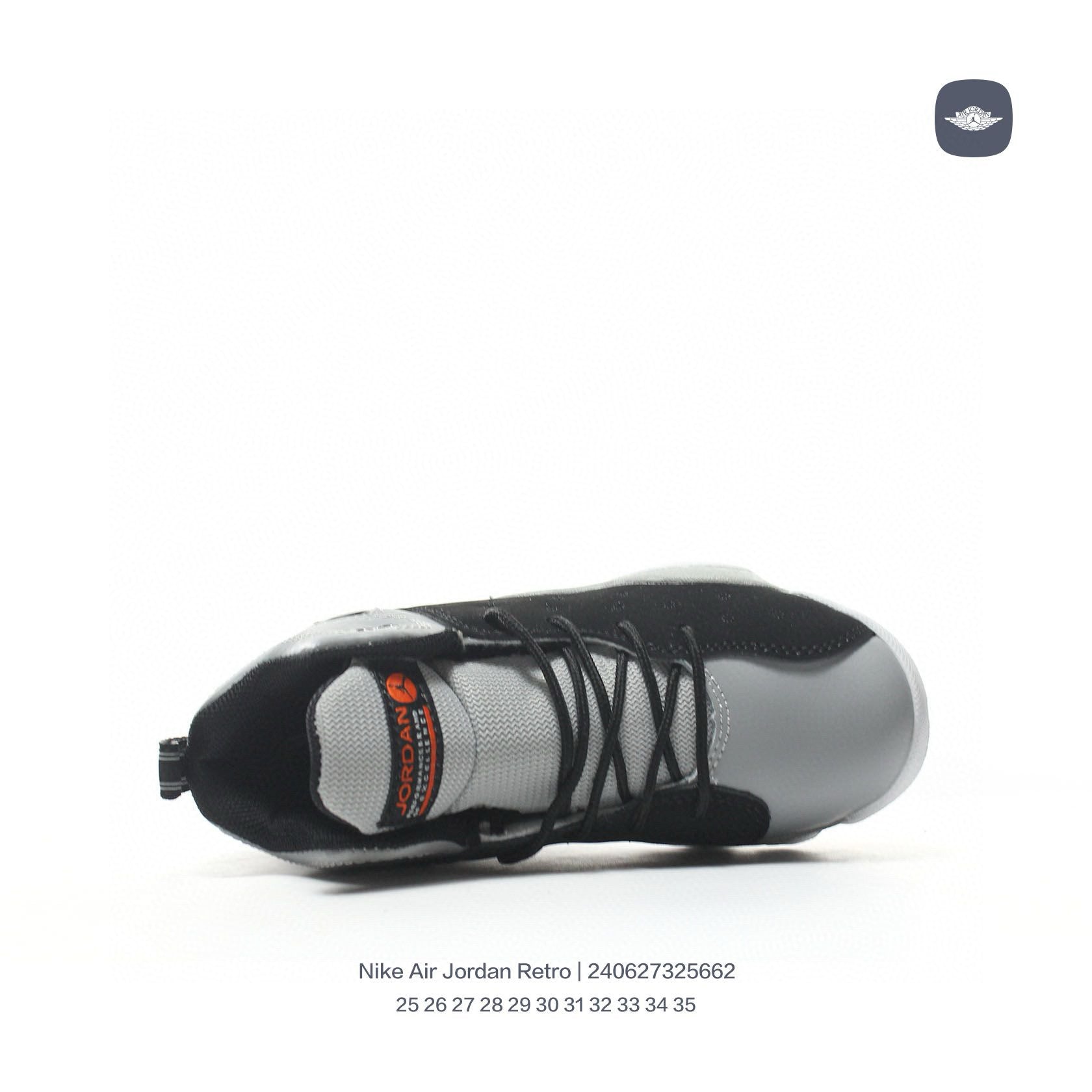 AJ13-1/split leather'  black, gray"
