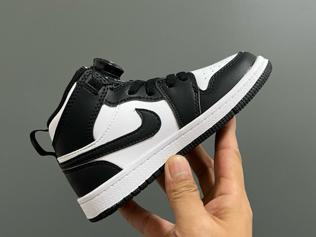 Joe 1 Zhongbang lock children's sports shoes" white, black"