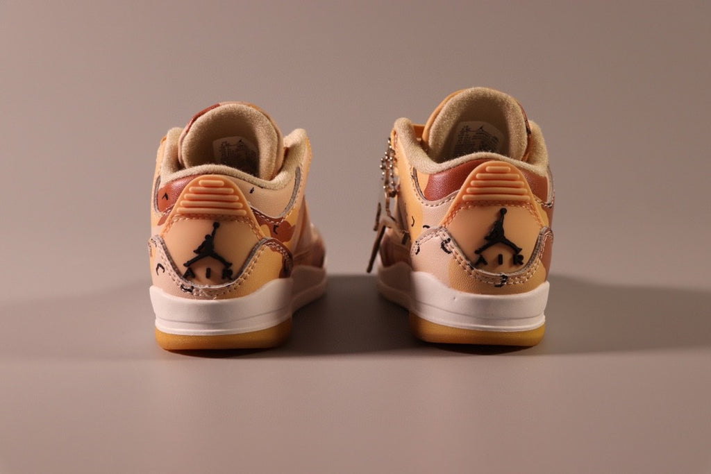 Jordan AJ3 children's shoes" brown, peachy, beige"