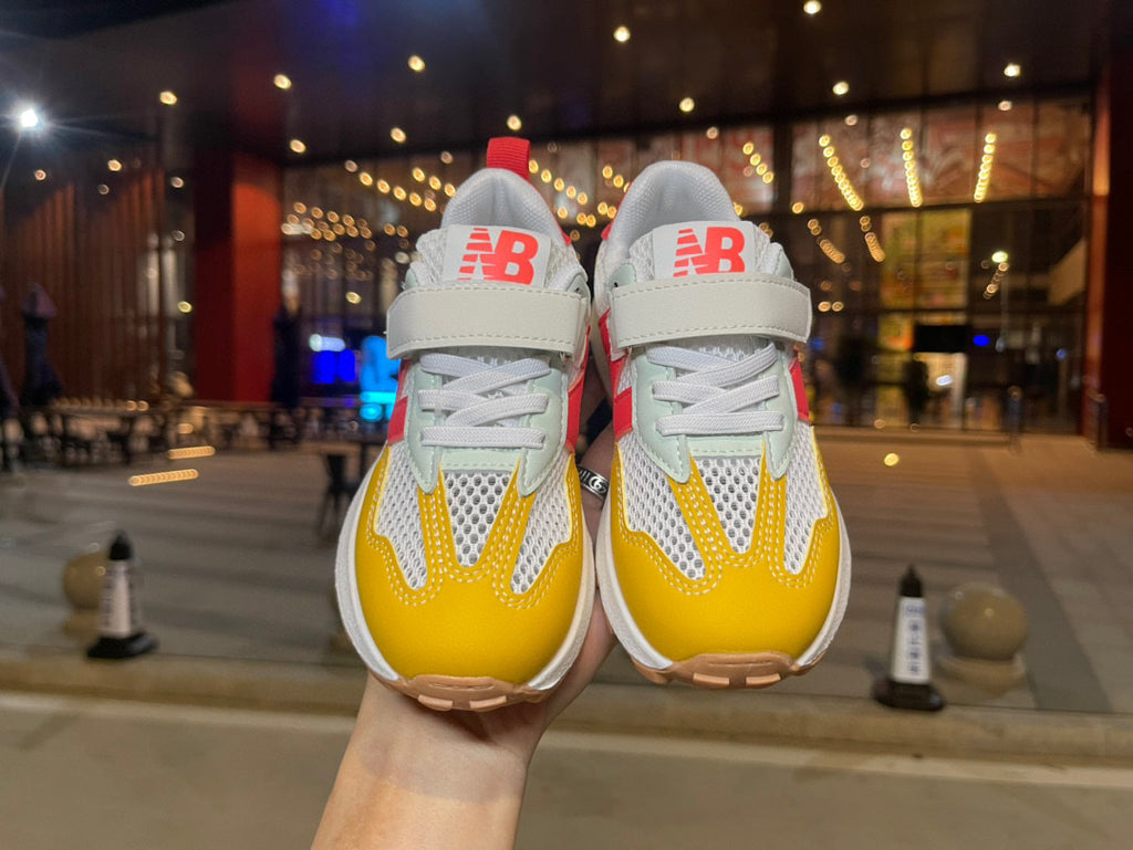 NB single buckle breathable" yellow, white"