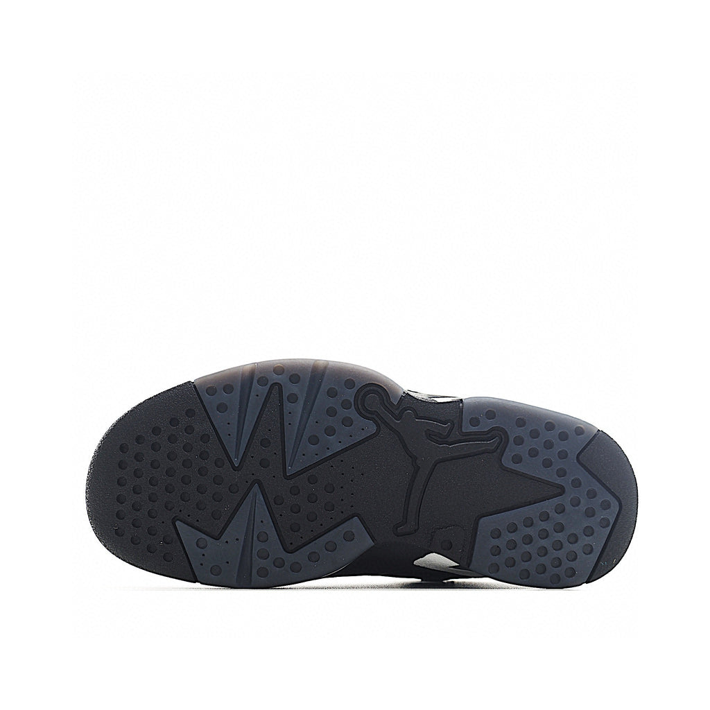 Joe 6 Air Cushion Basketball Shoes for Kids" black"
