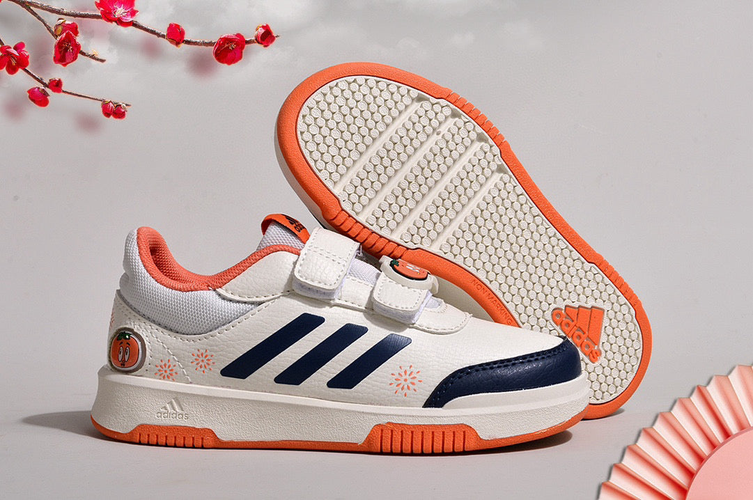 Adidas Velcro Sneakers" cream, navy"