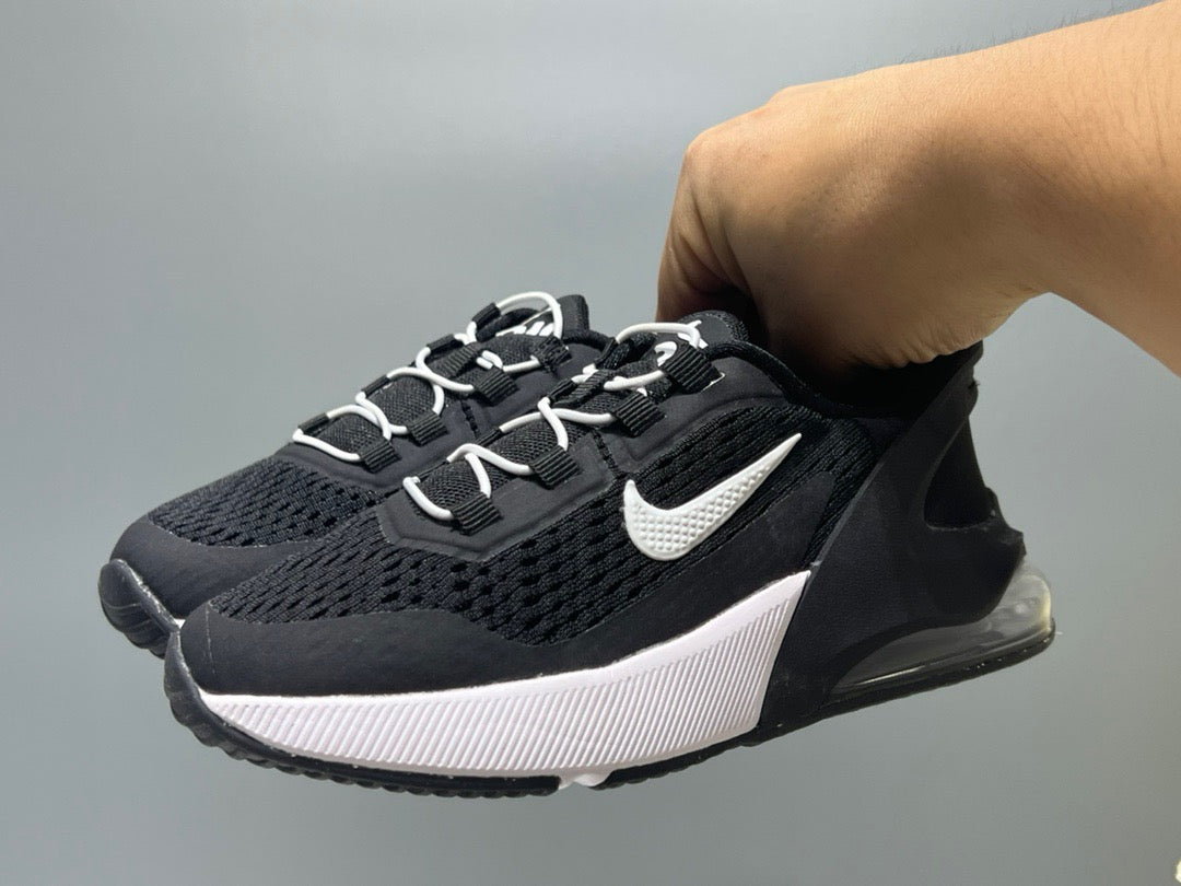 Nike 270 third generation elastic band air cushion children's shoes" black"