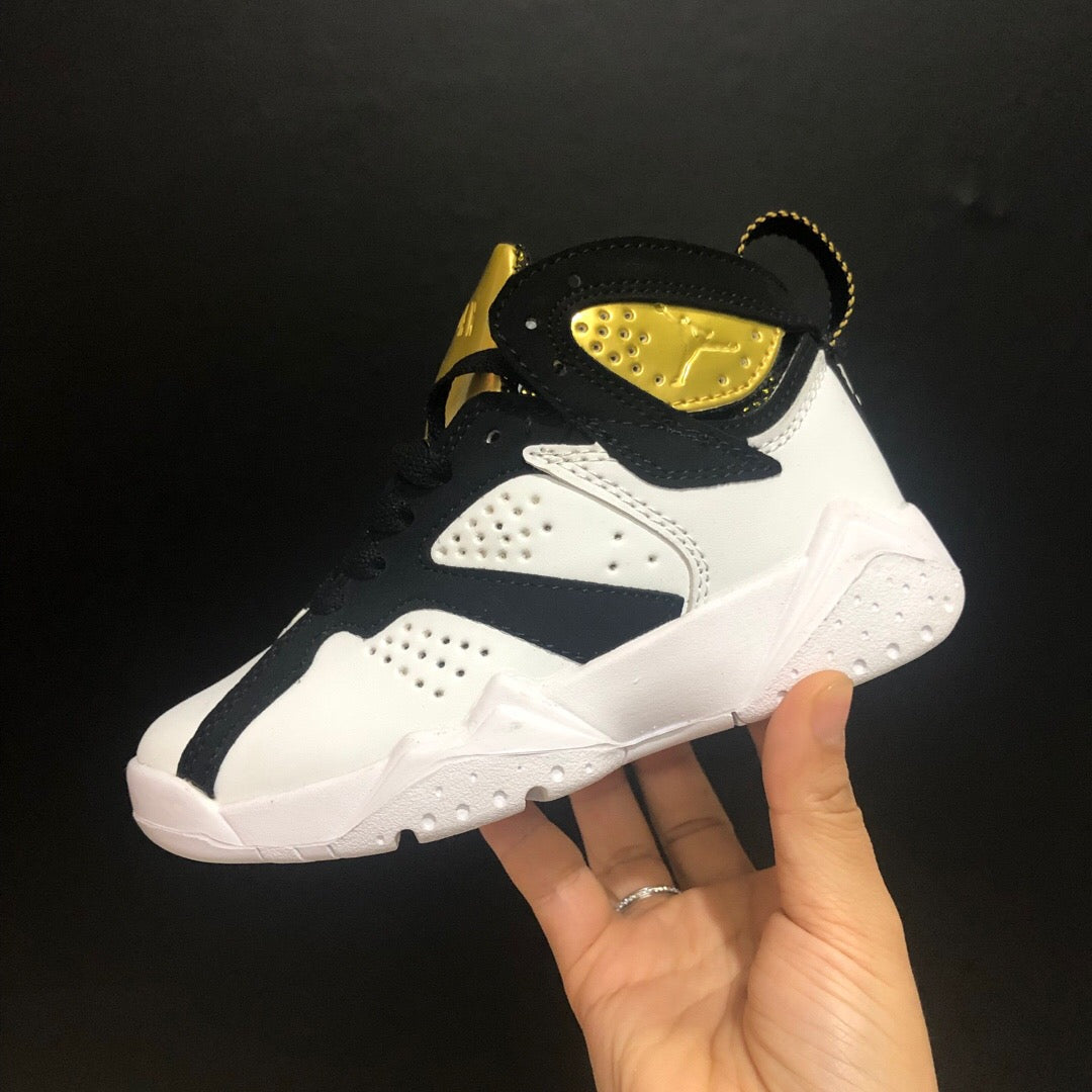 Jordan 7" white, gold"