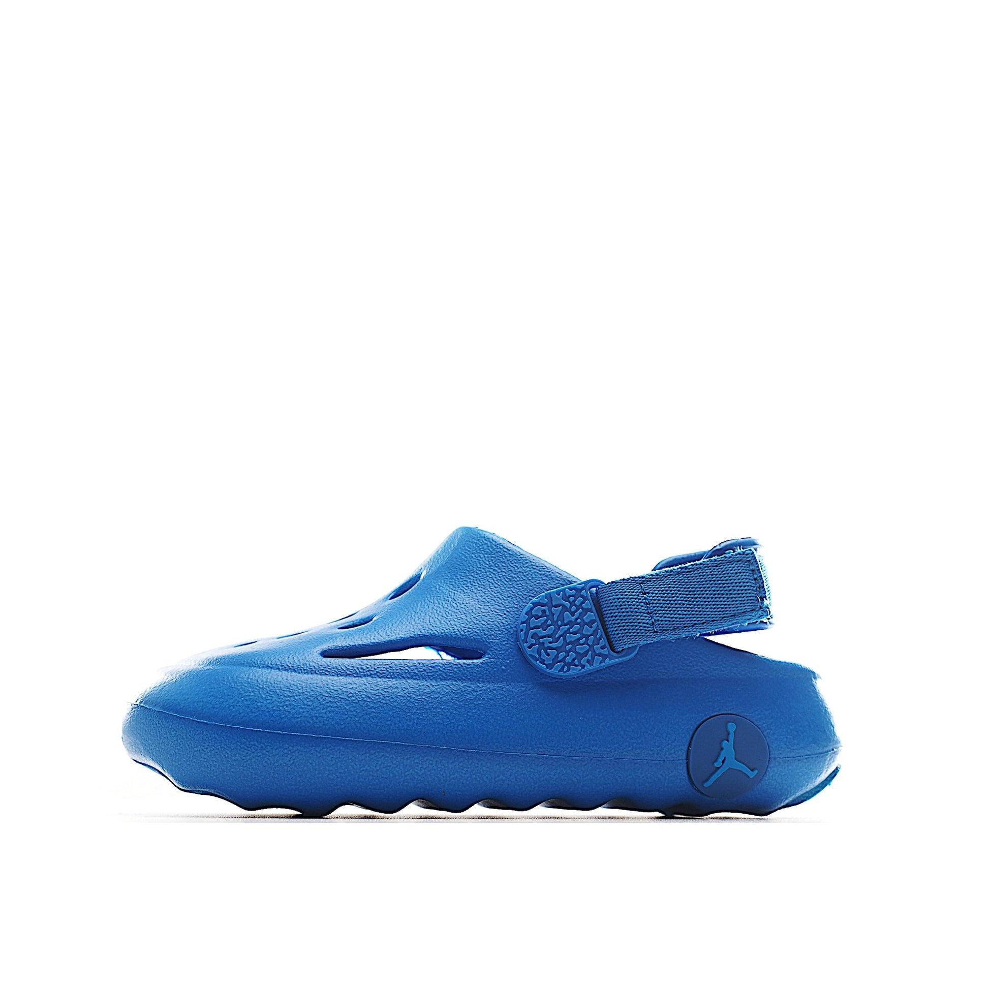 Jordan hole sandals" blue"