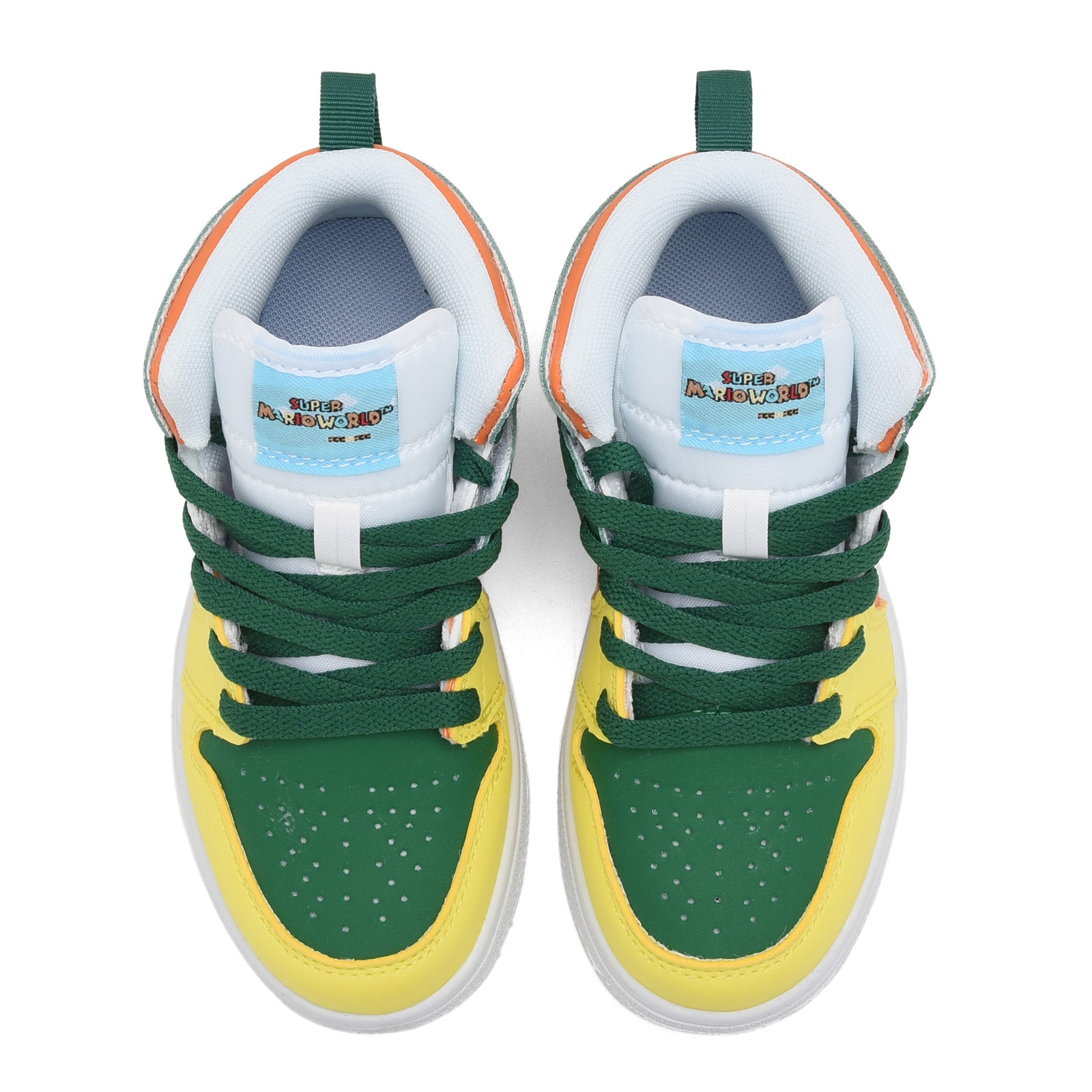 AJ-127" yellow, orange, green"