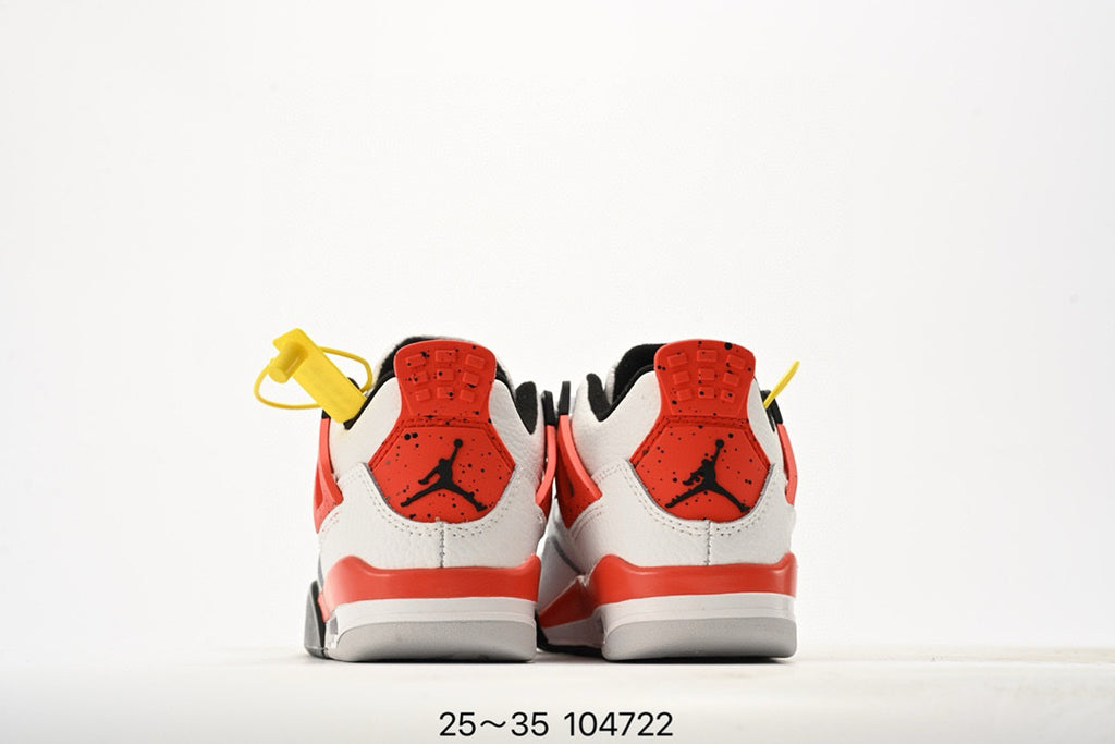 Joe 4 air cushion high quality children's shoes " white, orange"