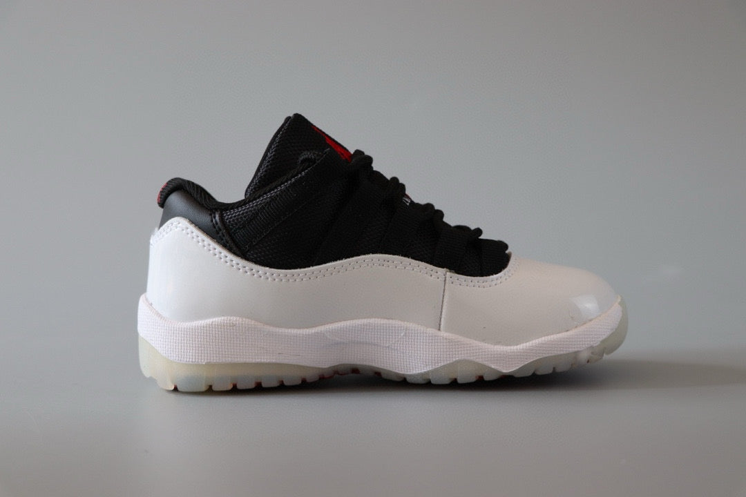 Joe 11 low-top children's shoes" black, white"