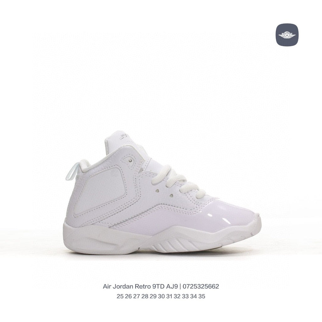 AJ12.5 generation children's retro leisure culture" white"