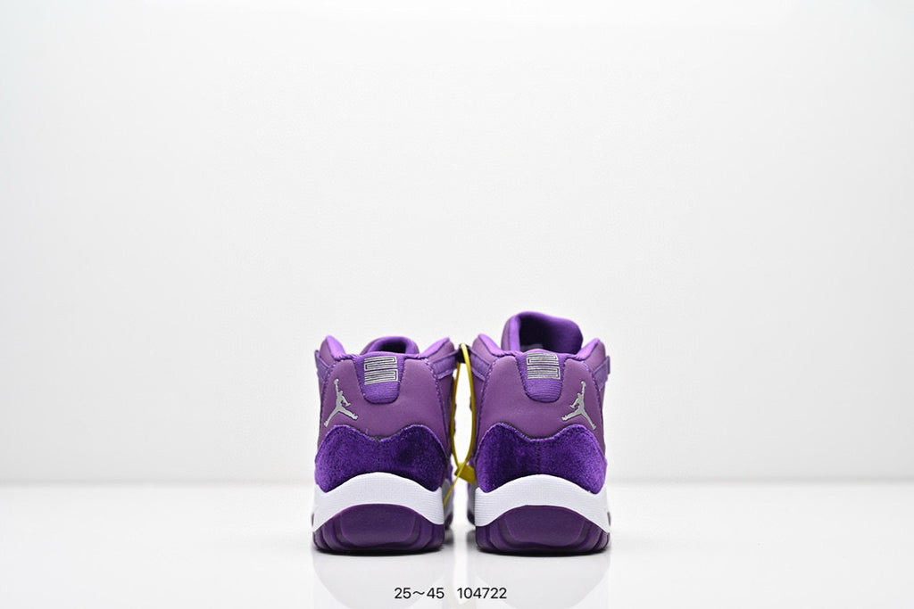 Joe 11 high-top high-quality children's shoes" basketball" purple"