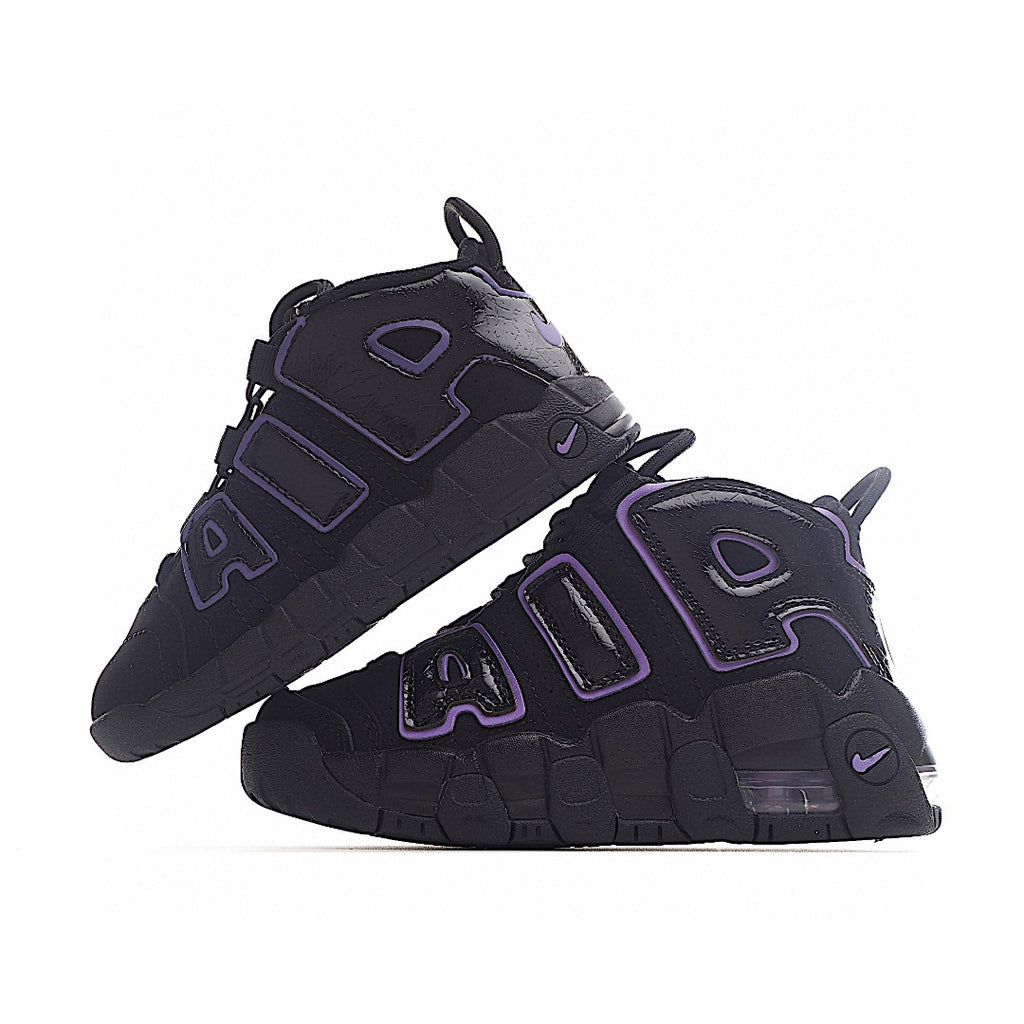 Pippen basketball shoes" Black, Purple"