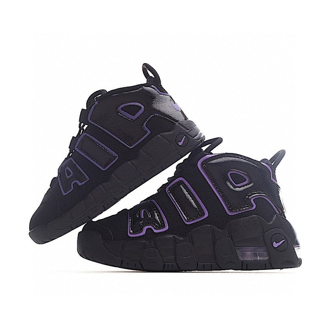 Pippen basketball shoes" Black, Purple"