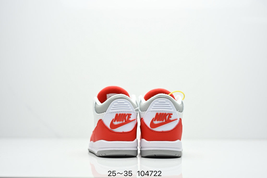 Joe 3" white, red"