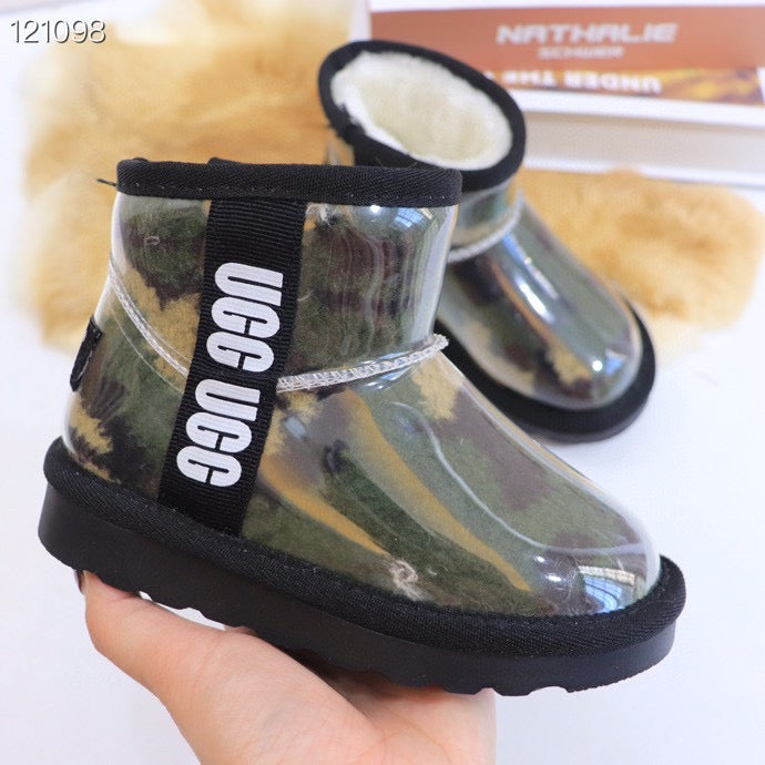 UGG children's jelly boots " black"