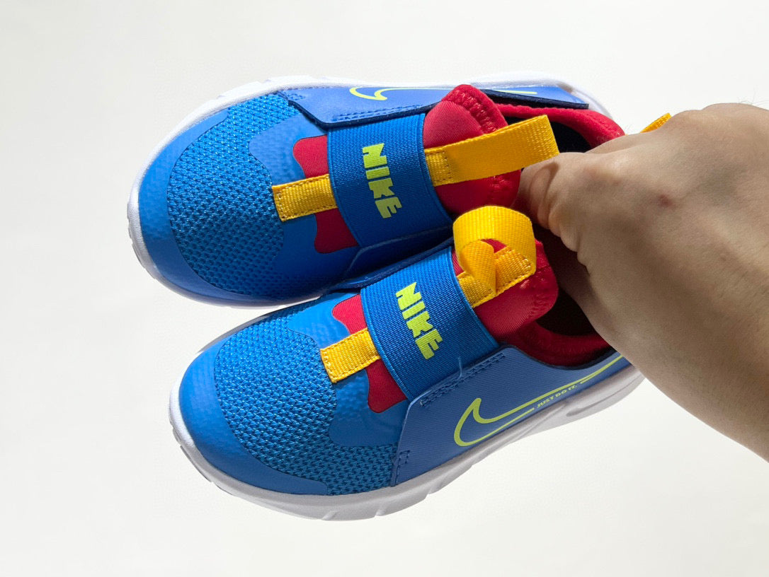 Nike's new barefoot slip" blue"