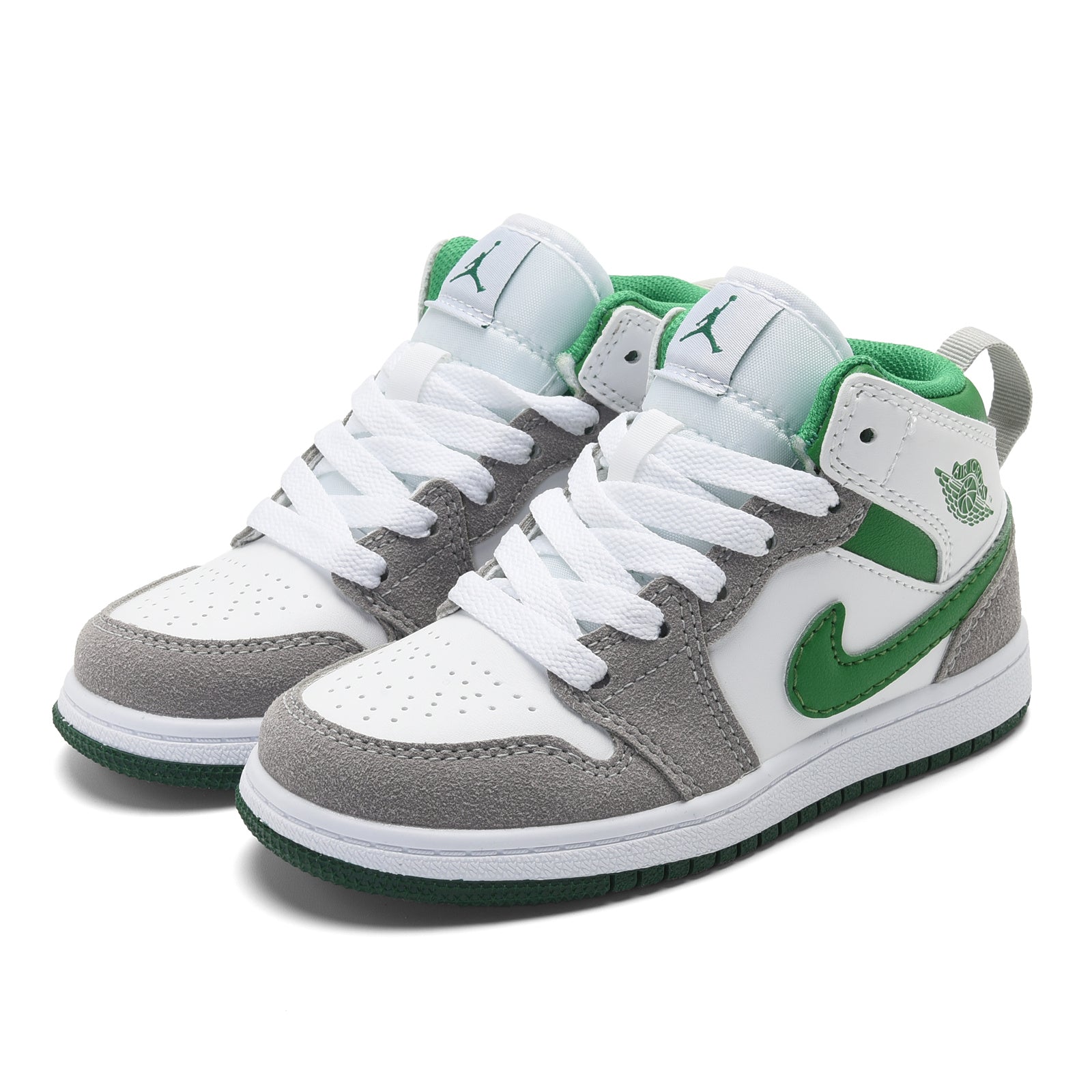 AJ-127" Gray, green"