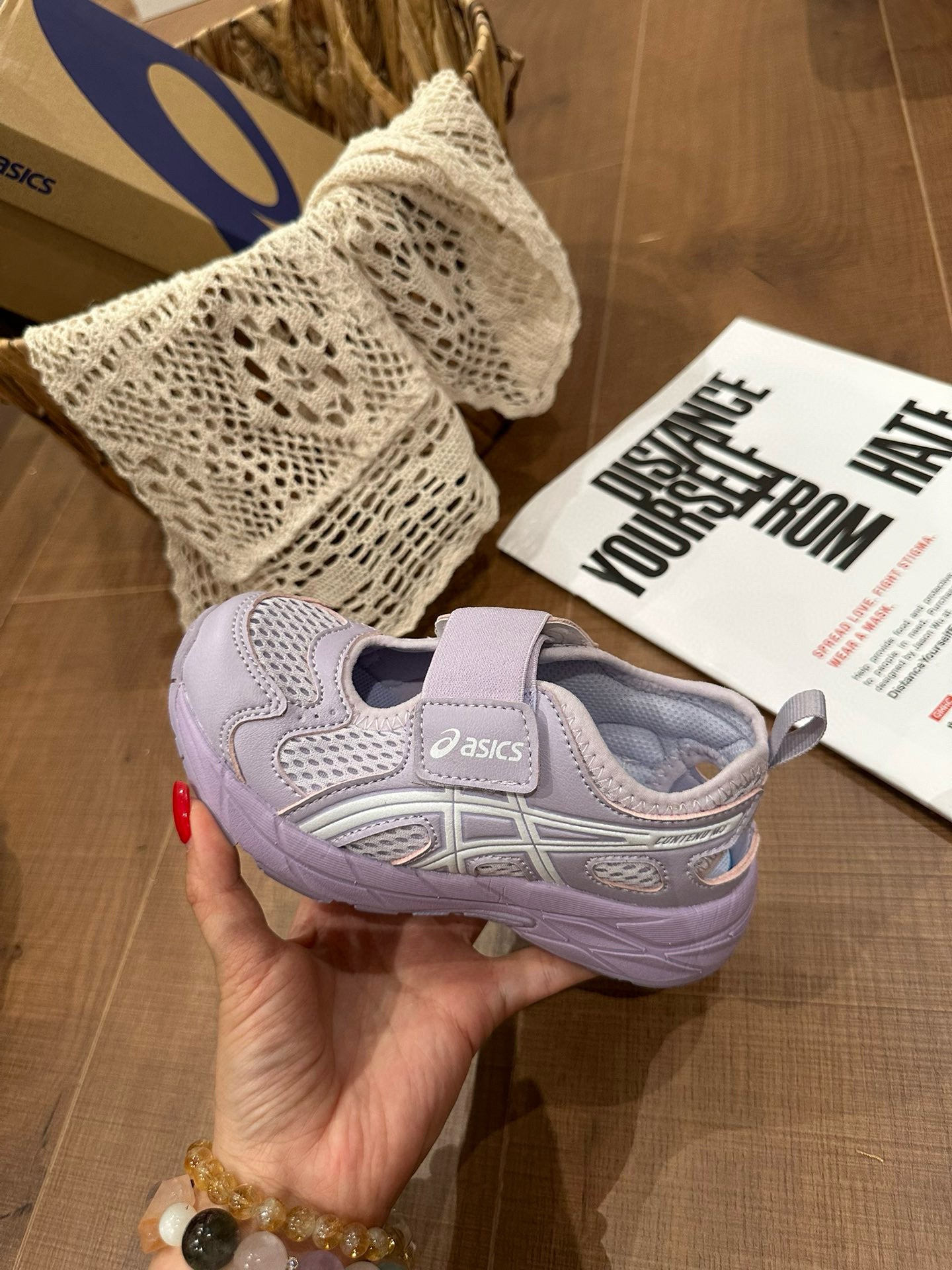 YSS closed toe sandals "light purple "