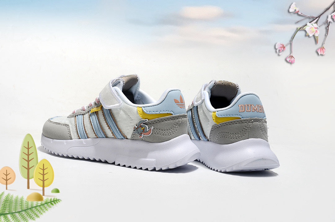Adidas single buckle elastic band" white, gray"