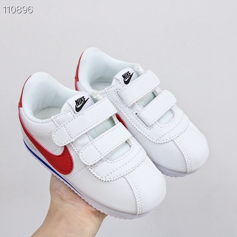 Nike Forrest Gump Children's Shoes New Factory" white, red"