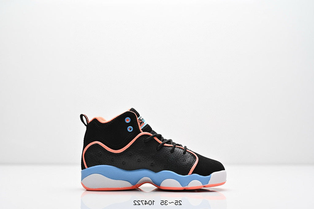 Jordan 13 children's shoes" black"