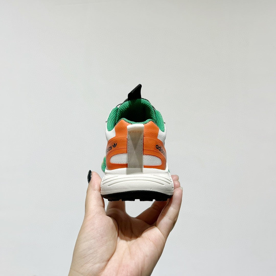 Adidas twist button mesh children's" white, gray"