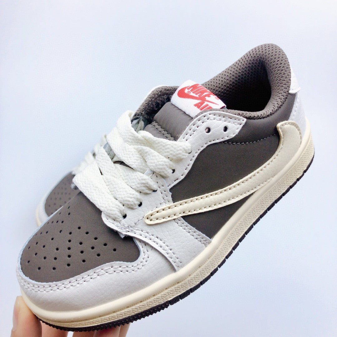 Jordan low-top reverse hook black warrior" brown,cream"