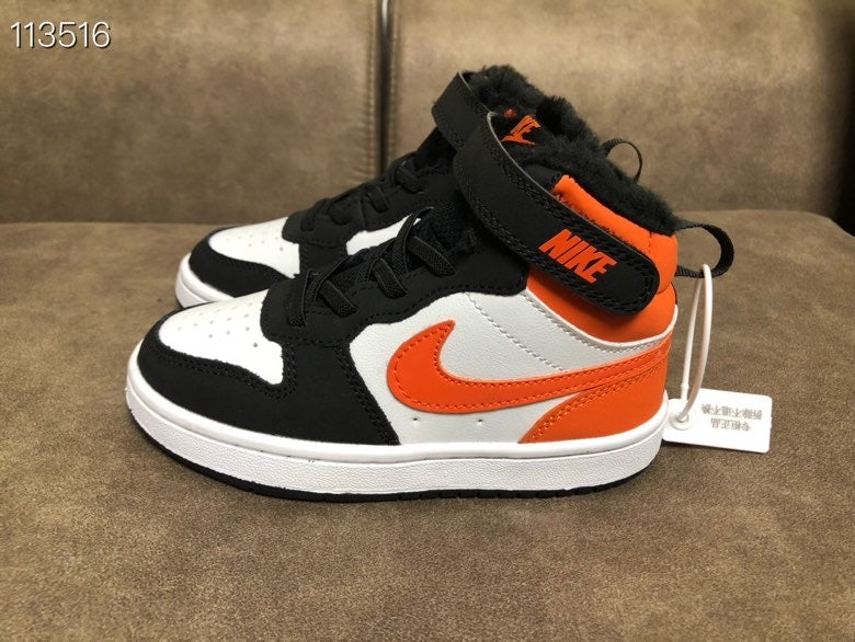 NIKE COURT Borough Mid2 JUN Air Force Workwear" white, black, orange"