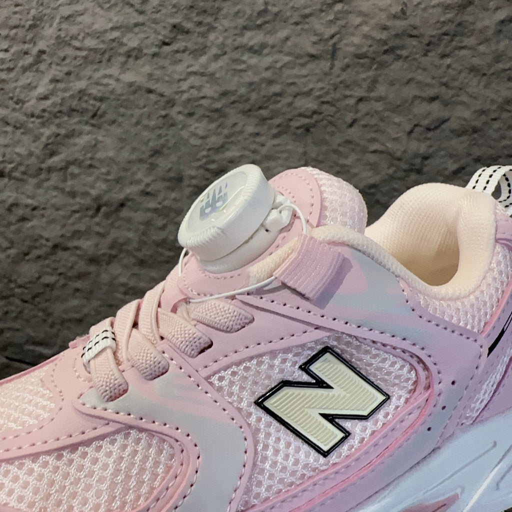 NB530 rotating button children's " pink"