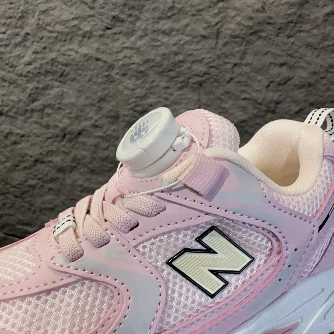 NB530 rotating button children's " pink"