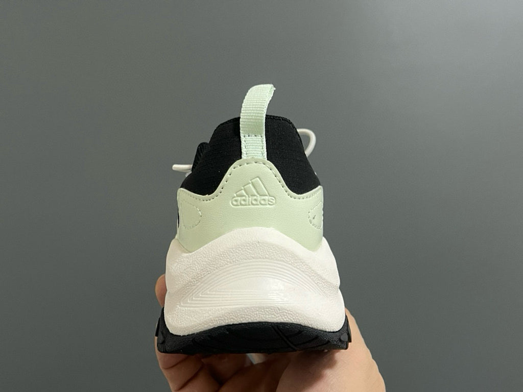 Adidas new elastic buckle children's shoes" white, black, blue"