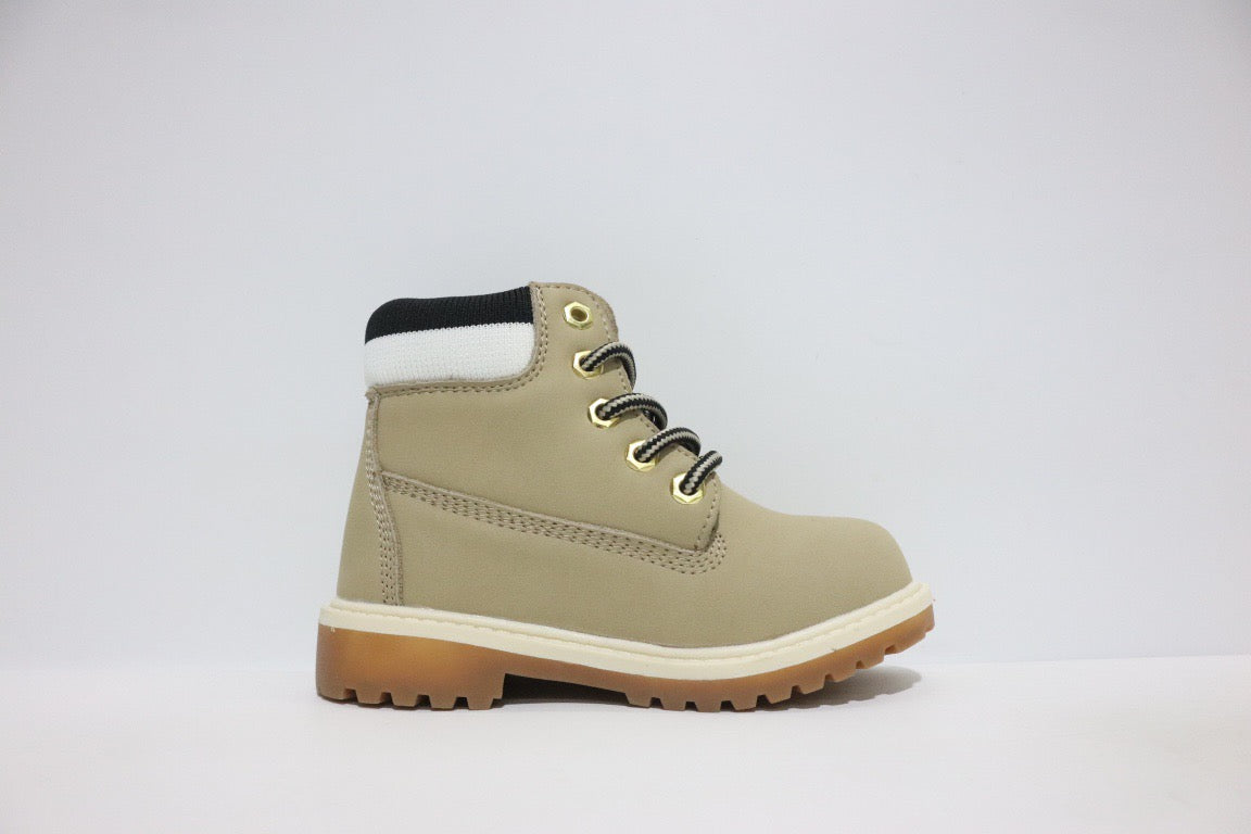 Timberland knitted children's work boots" olive green"