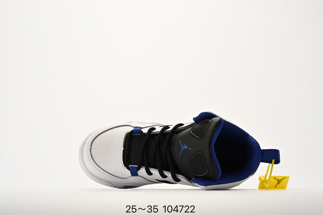 Jordan Fltclb91 series basketball shoes" white, black, blue"