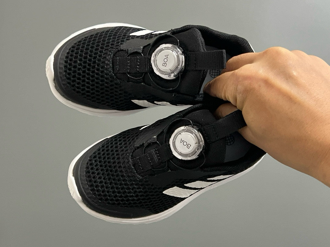 Adidas BOA lock 3 mesh shoes for children" black"