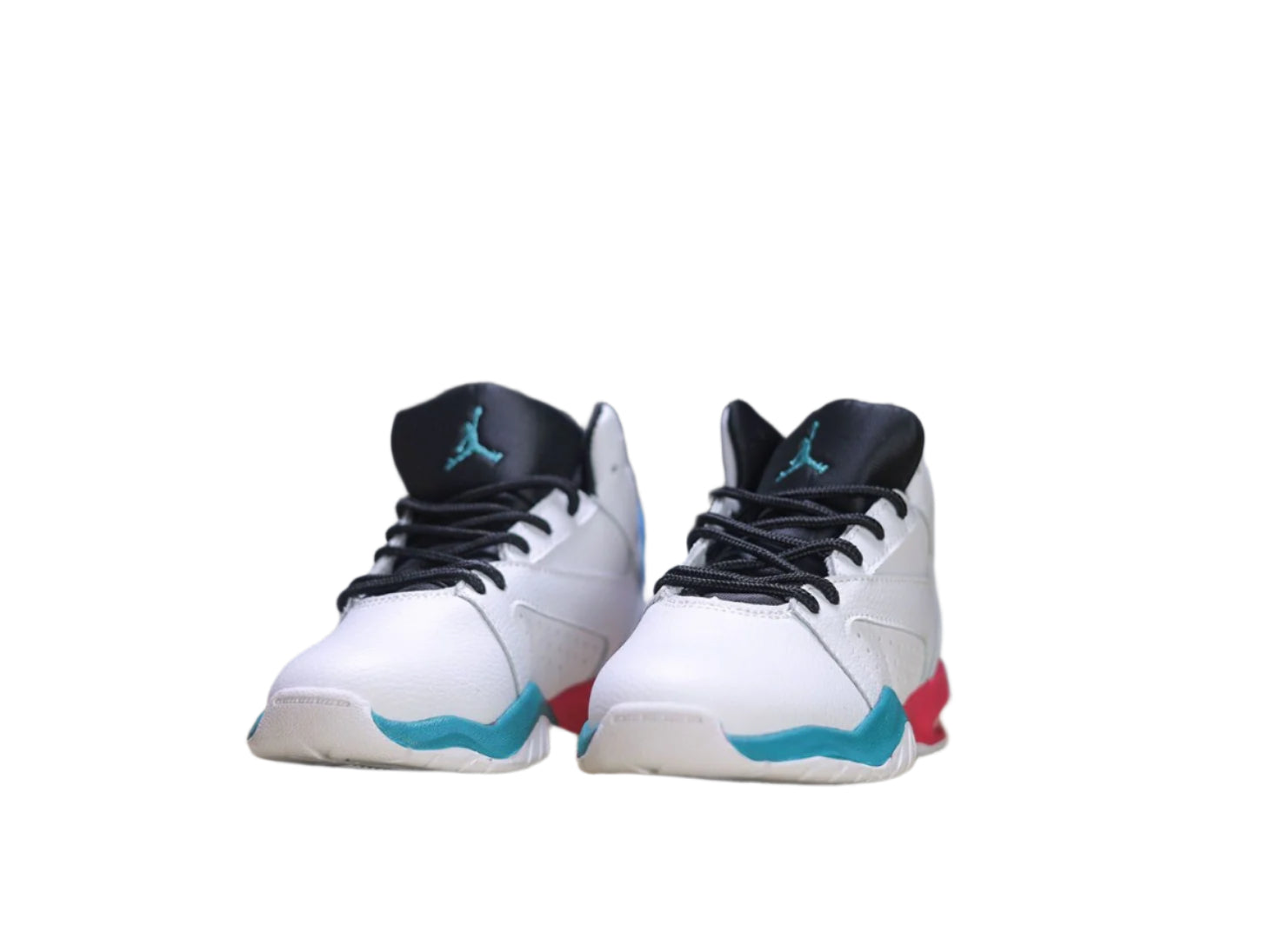 AJ6 children's shoes simple version" white, red, blue"