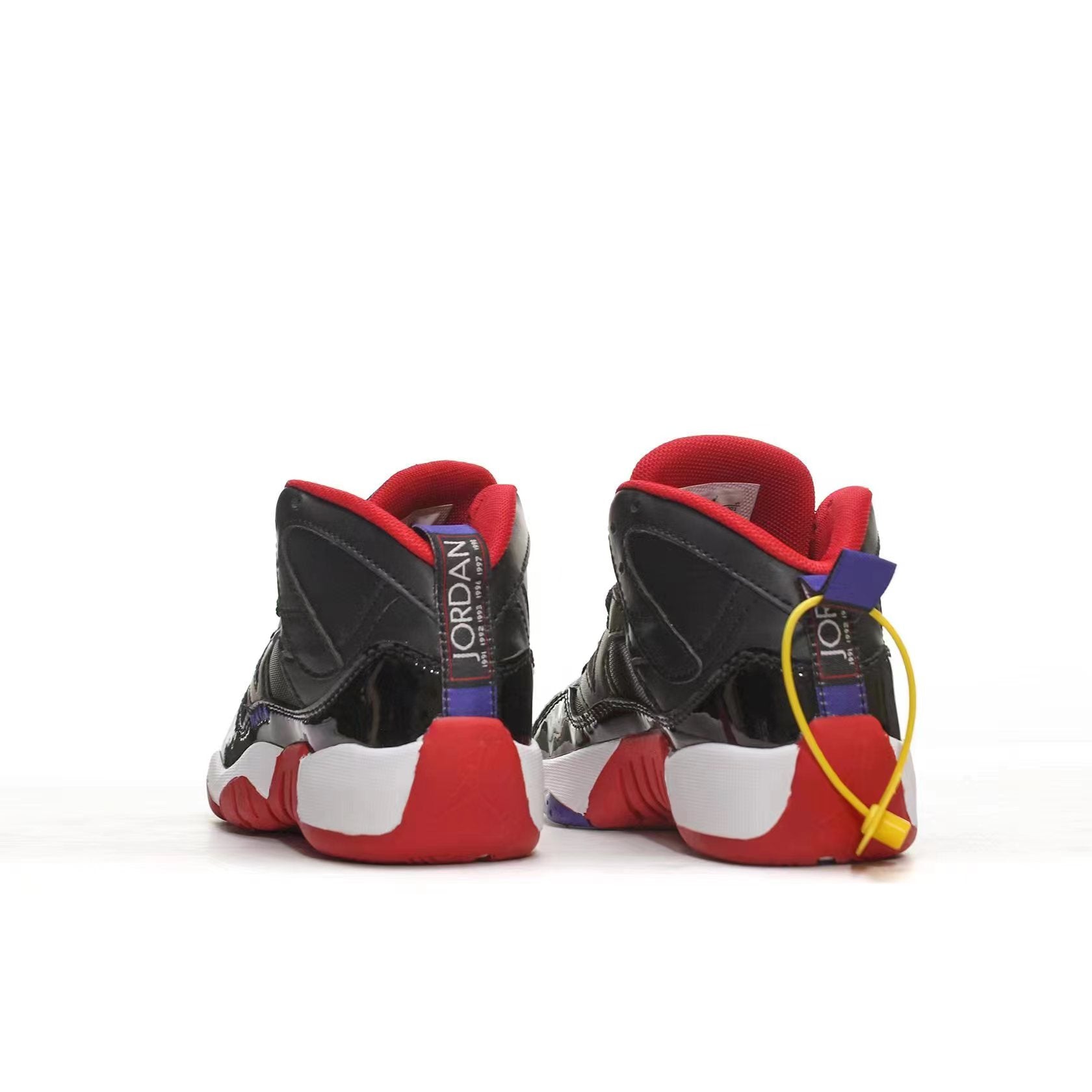 Jordan 612 series" black, white, red"